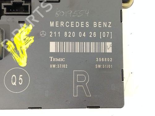 Electronic module MERCEDES-BENZ E-CLASS (W211) E 270 CDI (211.016) | BP31586016M83 - Image 4