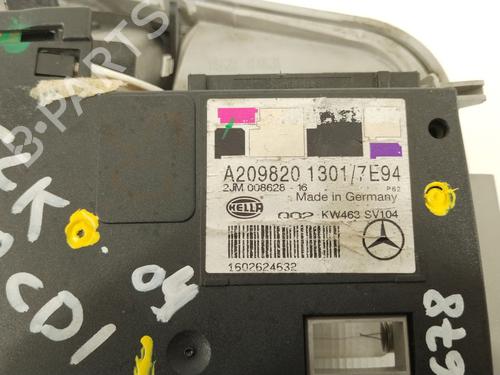 Interior roof light MERCEDES-BENZ CLK (C209) CLK 270 CDI (209.316) | BP16789933I8 