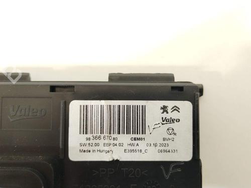 Electronic module PEUGEOT TRAVELLER Bus (V_) 2.0 BlueHDi 145 | BP29122261M83 - Image 6