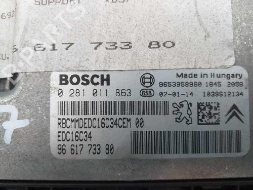 Engine control unit (ECU) CITROËN C4 I (LC_)  | BP4851356M57 
