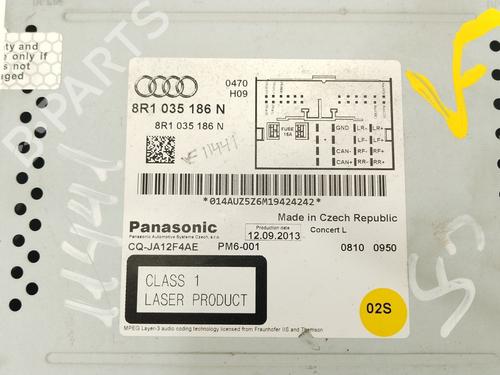 Radio AUDI A4 B8 (8K2)  | BP16916701E6 