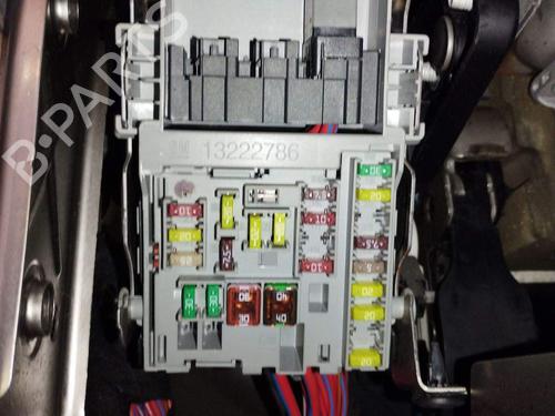 fuse-box-opel-astra-j-p10-2009-2010-2011-2012-2013-2014-2015-2016-38434722 main image