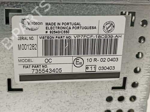 Radio FIAT BRAVO II (198_)  | BP7657053E6 