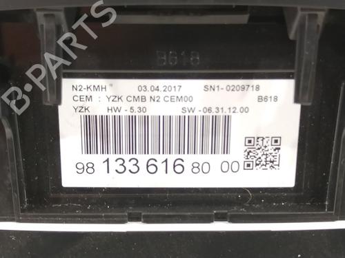 Instrument cluster CITROËN C3 III (SX) 1.2 THP 110 (SXHNPS, SXHNZT, SXHNZ6) | BP32414434C47