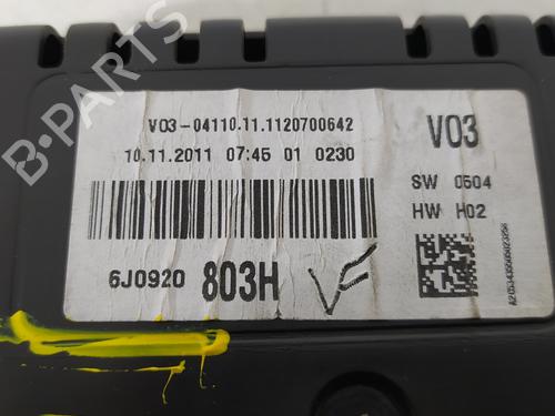 Instrument cluster SEAT IBIZA IV (6J5, 6P1)  | BP10416293C47 