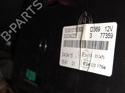 Instrument cluster OPEL COMBO Box Body/MPV (X12) 1.3 CDTI (B05) | BP37640256C47 - Image 4