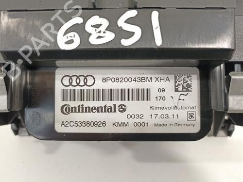 Climate control AUDI A3 (8P1) 1.6 TDI | BP7552909I5 