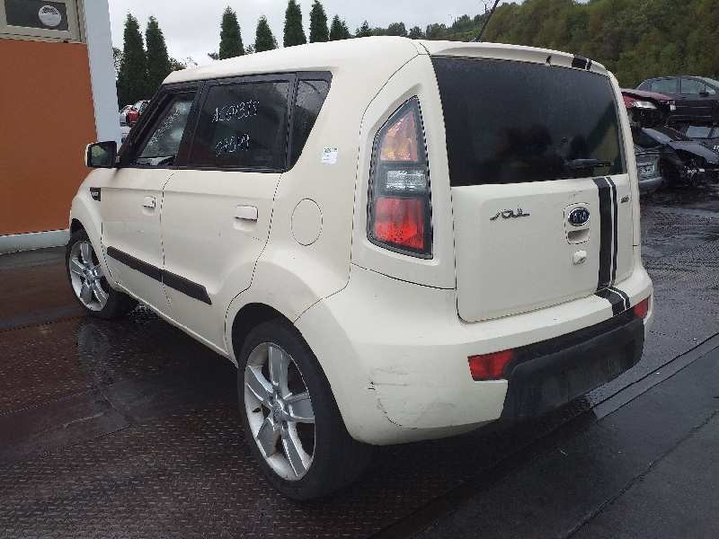 Plage Arrière Pour Kia Soul (AM) 2009-2011 - 2 Pièces En Matière Synthétique Haute Qualité, Noir