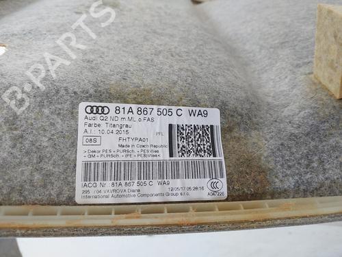 Interiør tag AUDI Q2 (GAB, GAG) 1.0 TFSI | BP38616829I12 - Image 4