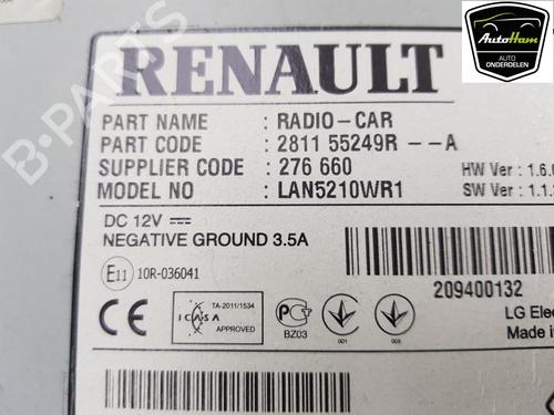 Radio RENAULT CLIO IV (BH_) 1.2 16V | BP13148661E6 