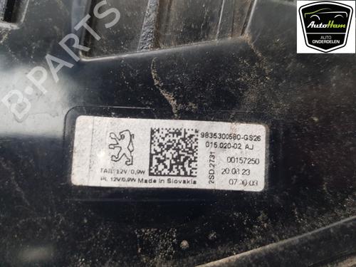 Used Right taillight PEUGEOT 308 SW III (FC_, FJ_, FR_, F4_, FN_) Hybrid 180 (F4DGXT) (181 hp) 19279980