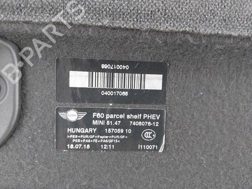 Rear parcel shelf MINI MINI COUNTRYMAN (F60) Cooper SE ALL4 | BP35947486C85 - Image 2