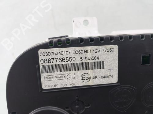 Instrument cluster FIAT PANDA (312_, 319_) 0.9 (312PXH1A) | BP29419451C47 