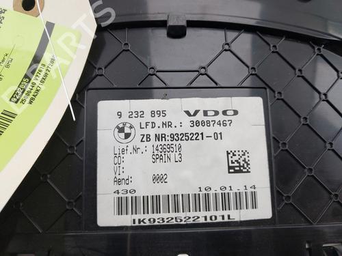 Instrument cluster BMW 3 Touring (F31) 325 d | BP29887922C47 