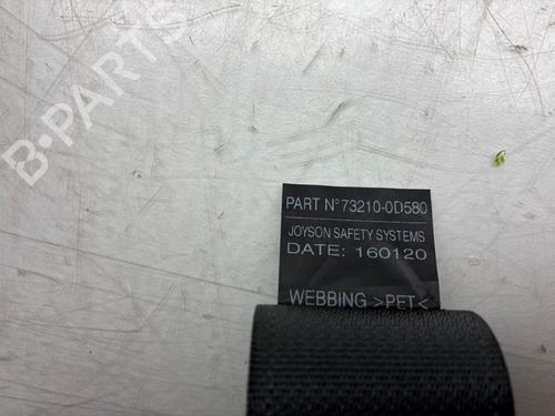 Used Front right seatbelt Front right seatbelt TOYOTA YARIS (_P13_) 1.5 Hybrid (NHP130_) (101 hp) 34540384 34540384