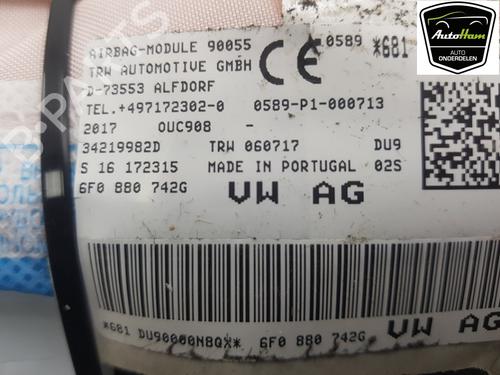 Right curtain airbag SEAT IBIZA V (KJ1, KJG) 1.0 TSI | BP15292598C12 