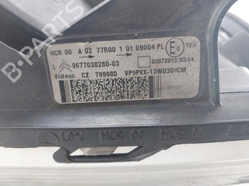 Left headlight CITROËN C3 II (SC_) 1.2 VTi 82 | BP32162778C28