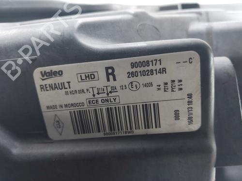 Right headlight DACIA LODGY (JS_) 1.2 TCe (JSAY, JSM0) | BP30184087C29 