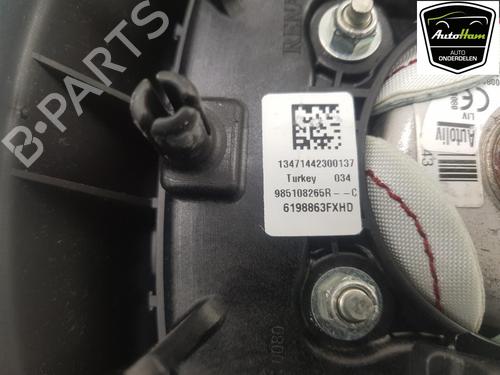 Driver airbag RENAULT CLIO IV (BH_) 0.9 TCe 90 (BHNF, BHMA, BHMH, BHJK, BHJR) | BP12061917C9