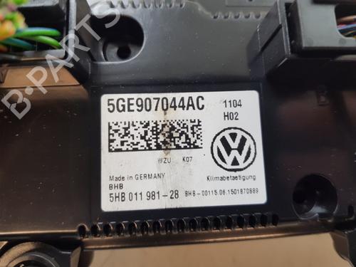 Climate control VW GOLF VII (5G1, BQ1, BE1, BE2) 1.4 GTE Hybrid | BP24149442I5 