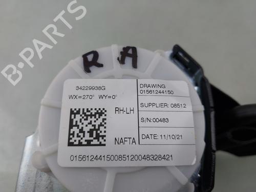Rear right seatbelt ALFA ROMEO STELVIO (949_) 2.0 Q4 (949.AXA2A) | BP30121572I28 