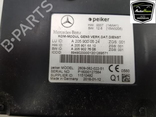 Electronic module MERCEDES-BENZ C-CLASS (W205) C 180 (205.040, 205.140) | BP12048638M83 
