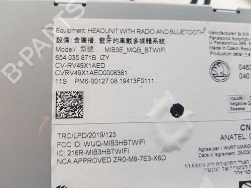 Control unit SKODA SCALA (NW1) 1.0 TSI | BP27557895M11 - Image 4