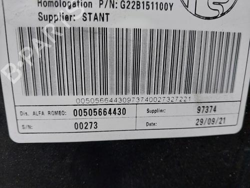 Other ALFA ROMEO STELVIO (949_) 2.0 Q4 (949.AXA2A) | BP29910612O1