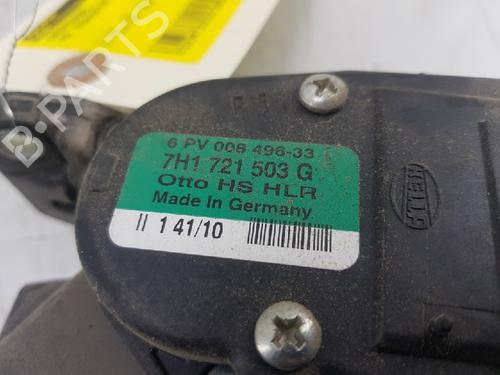 Pedal VW TRANSPORTER T5 Van (7HA, 7HH, 7EA, 7EH) 2.0 TDI | BP12014813I4 