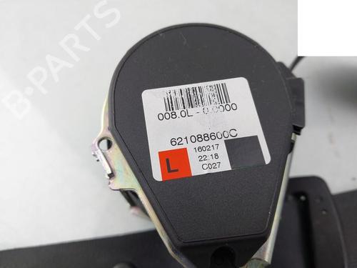 Front left seatbelt DACIA SANDERO II TCe 90 LPG (B8M1) | BP27499137I26 