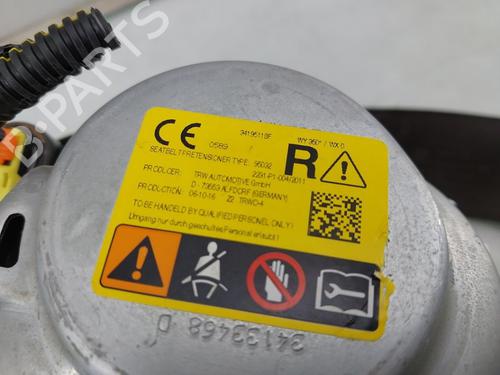 Front right seatbelt OPEL ASTRA K (B16) 1.0 Turbo (68) | BP26577974I25 
