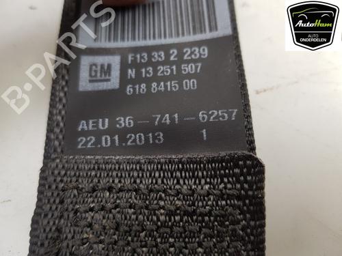 Rear left seatbelt OPEL ZAFIRA TOURER C (P12) 1.4 (75) | BP12041851I29 