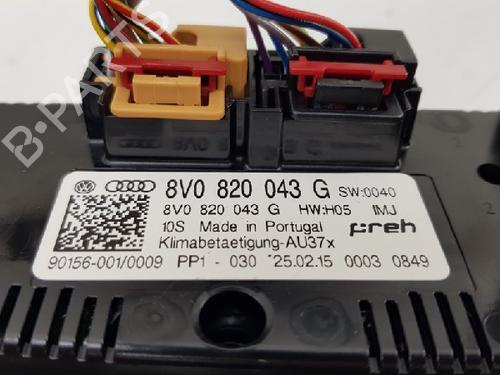Climate control AUDI A3 Sportback (8VA, 8VF) 1.4 TFSI e-tron | BP12015663I5 