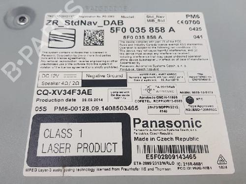 Electronic module SEAT LEON (5F1) 1.6 TDI | BP13141619M83 