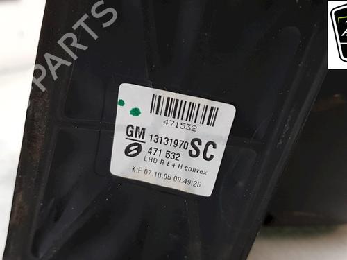 Right mirror OPEL ZAFIRA / ZAFIRA FAMILY B (A05) 1.9 CDTI (M75) | BP12047273C27 