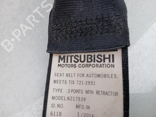 Rear left seatbelt MITSUBISHI MIRAGE / SPACE STAR VI Hatchback (A0_A) 1.2 (A03A) | BP39668308I29 - Image 4