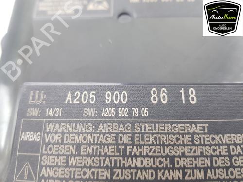 ECU airbags MERCEDES-BENZ C-CLASS (W205) C 180 BlueTEC / d (205.036) | BP18306205M53 