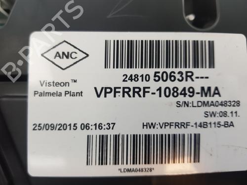 Instrument cluster RENAULT CAPTUR I (J5_, H5_) 1.2 TCe 120 | BP32702058C47 - Image 4