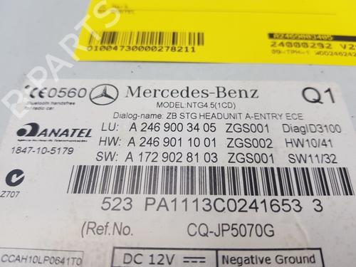 Electronic module MERCEDES-BENZ B-CLASS Sports Tourer (W246, W242) B 180 (246.242) | BP24943355M83 