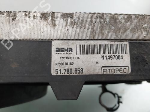 Radiator set FIAT FIORINO Box Body/MPV (225_) 1.3 D Multijet (225BXD1A, 225BXB1A, 225BXB11) | BP31801562M120 