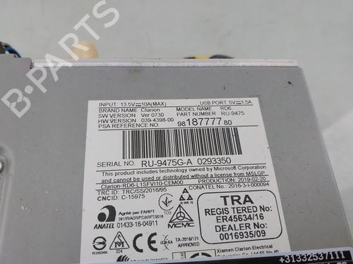 Control unit TOYOTA PROACE Van (MDZ_) 1.6 D4d (MDZ9) | BP25288027M11 - Image 4