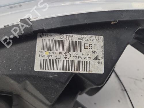 Right headlight RENAULT CAPTUR I (J5_, H5_) 0.9 TCe 90 | BP37232052C29 - Image 6