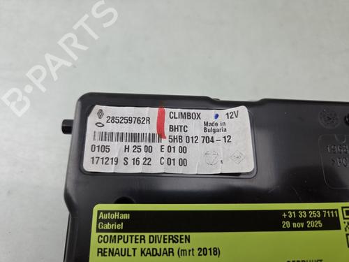 Electronic module RENAULT KADJAR (HA_, HL_) 1.2 TCe 130 (HLMR) | BP30587364M83