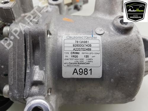 AC compressor MITSUBISHI MIRAGE / SPACE STAR VI Hatchback (A0_A) 1.2 | BP14984654M34 - Image 2
