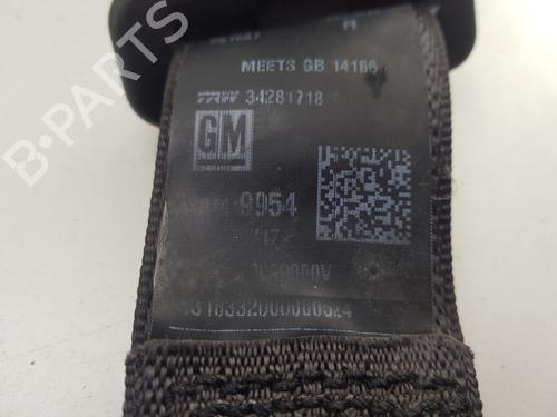 Rear right seatbelt OPEL ASTRA K (B16) 1.4 Turbo (68) | BP27681537I28 