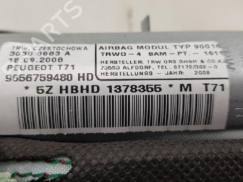 Left curtain airbag PEUGEOT 308 SW I (4E_, 4H_) 1.6 16V | BP12059789C11