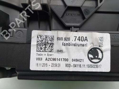 Instrument cluster SKODA FABIA III (NJ3) 1.2 TSI | BP26958400C47 