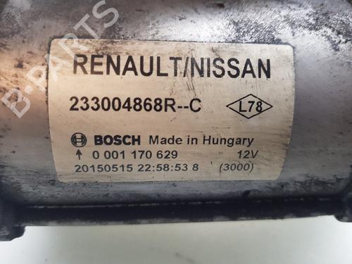 Starter RENAULT KANGOO Express (FW0/1_) 1.5 dCi 75 (FW07, FW10, FW04) | BP32002233M8