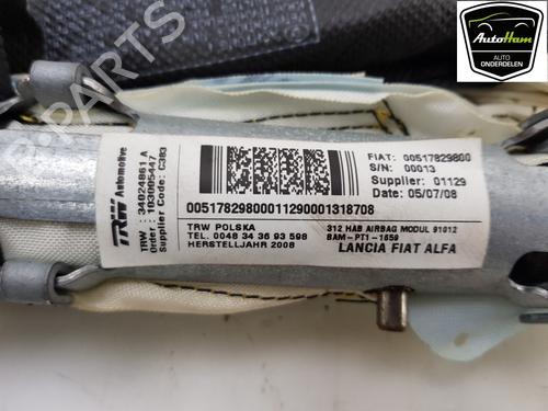 Right curtain airbag FIAT 500 (312_) 1.2 (312AXA1A) | BP13106443C12 