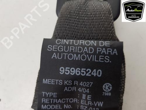 Front right seatbelt CHEVROLET SPARK (M300) 1.2 | BP13105662I25 
